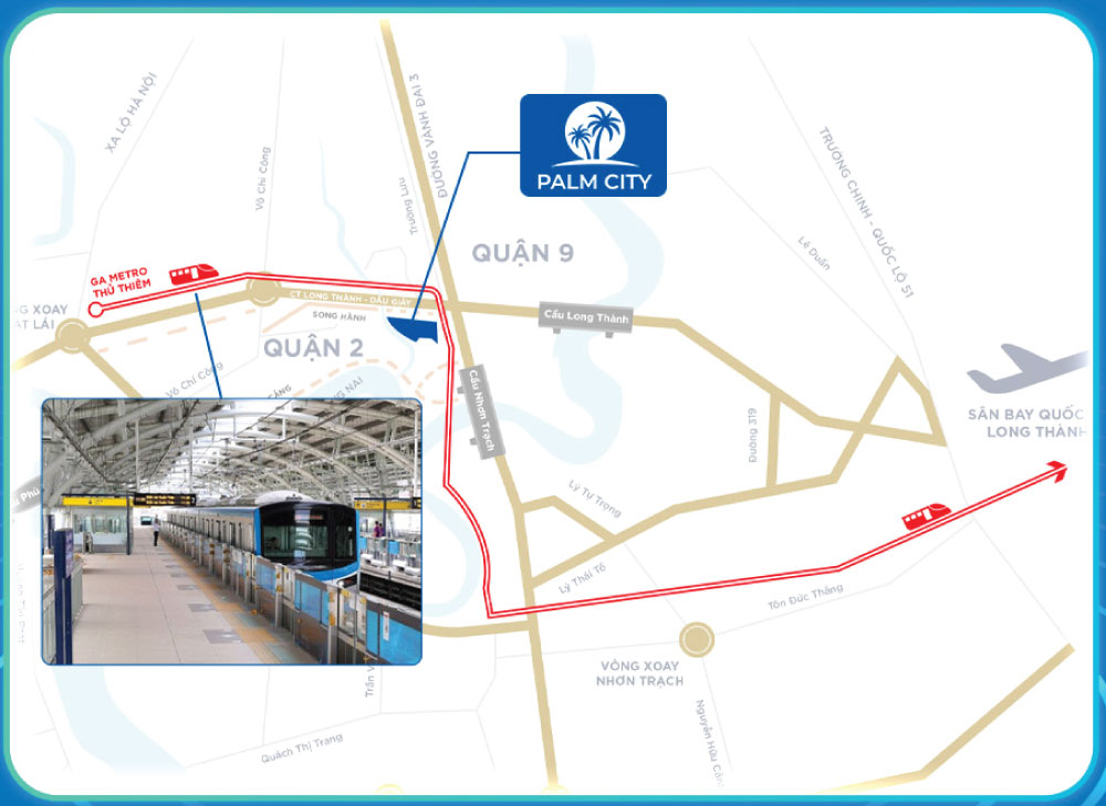 vị trí palm river